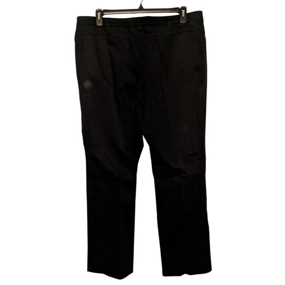 Gianfranco Ferre Womens Black Bootcut Trousers Size 14 NWT - Picture 2 of 13